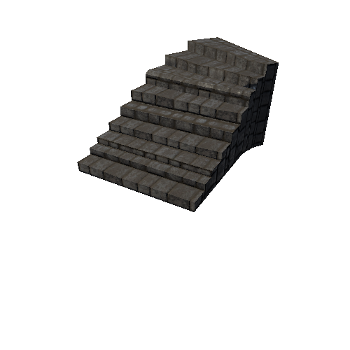 Simple Stone Stairs 02